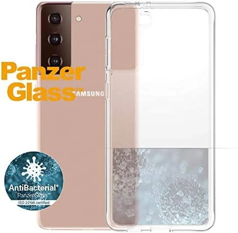 Panzer Glass PanzerGlass | ClearCase | Byla | Samsung | Galaxy S21+ serija | Termoplastinis poliuretanas (TPU) | Išvalyti | Anti geltona; Atsparus įbrėžimams; Anti-riebus; Anti-Aging; Antibakterinis
