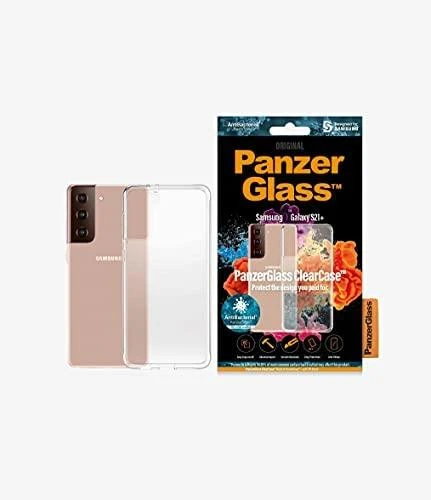 Panzer Glass PanzerGlass | ClearCase | Byla | Samsung | Galaxy S21+ serija | Termoplastinis poliuretanas (TPU) | Išvalyti | Anti geltona; Atsparus įbrėžimams; Anti-riebus; Anti-Aging; Antibakterinis