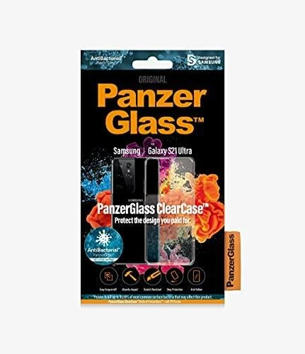 Panzer Glass PanzerGlass ClearCase Samsung, Galaxy S21 Ultra Series, termoplastinis poliuretanas (TPU), skaidrus