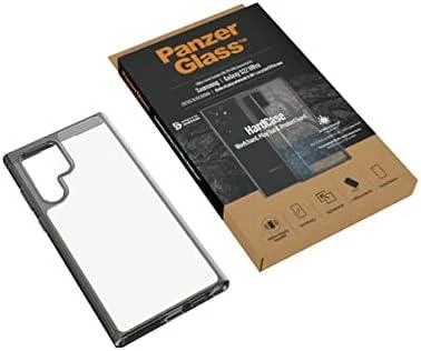 Panzer Glass PanzerGlass HardCase antibakterinis Military Grade sertifikuotas dėklas Samsung Galaxy S22 Ultra - dėka telefonui skaidrus