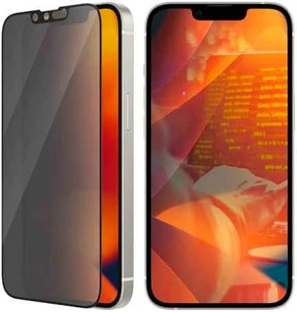 Panzer Glass PanzerGlass | Ekrano apsauga | Apple | iPhone 14/13/13 Pro | Stiklas | Juodas | Itin platus pritaikymas | Privatumas