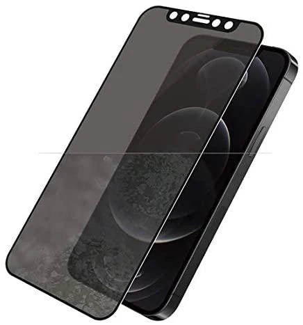 Panzer Glass PanzerGlass | Apple | Skirta iPhone 12/12 Pro | Stiklas | Juodas | Tinka atvejams | Privatumo stiklas