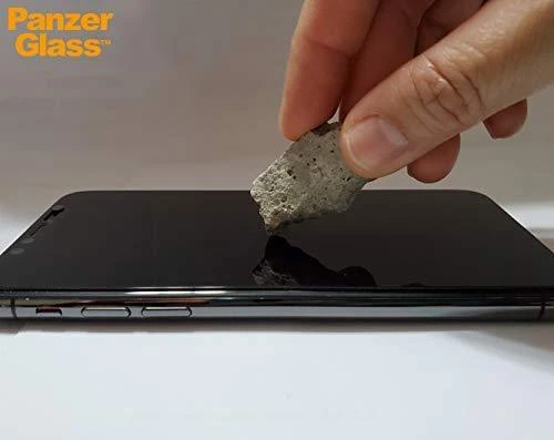 Panzer Glass Ekrano apsauginė plėvelė PREMIUM TEMPERED stiklas 3D pilnas dangtelis skirtas iPhone 11 Pro Casefriendly (Juodas)