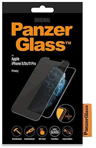 Panzer Glass PanzerGlass | P2661 | Ekrano apsauga | Apple | iPhone X/Xs/11 Pro | Grūdintas stiklas | Skaidrus | Konfidencialumo filtras; Nedūžtančios filmas (sulaiko stiklą ir apsaugo nuo stiklo šukių dūžtant); Lengvas montavimas su pilnais klijais; Suderinamas su visais dėklais; Anti-glare danga (sumažina šviesos atspindį); Mėlyna šviesos mažinimas; Oleofobinis sluoksnis (antibakterinis + antipirštų atspaudai); 100% prisilietimo išsaugojimas; Išlaiko visas telefono funkcijas