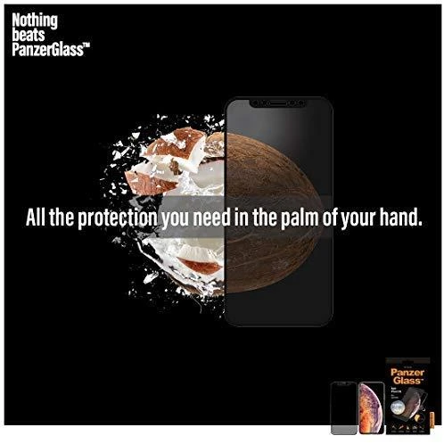 Panzer Glass Ekrano apsauga PREMIUM TEMPERED stiklas 3D ekrano apsauga pilnas dangtelis iPhone 11 Casefriendly (Juodas)