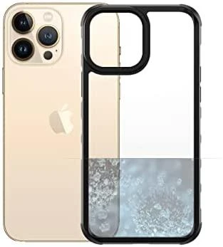 Panzer Glass PANZERGLASS CLEAR CASE IPHONE 13 PRO MAX ANTIBACTERIAL MILITARY GRADE SILVERBULLET Juodas