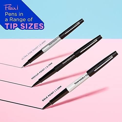 Tušinukų rinkinys piešimui PaperMate Flair Bold 6 (1,2mm) - 2138472