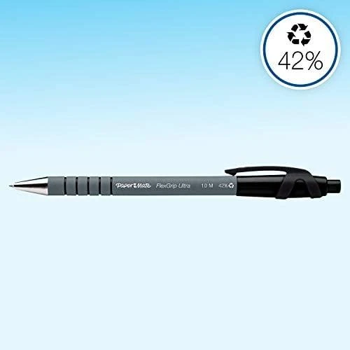 Papermate Paper Mate Flexgrip Ultra automatinis rašiklis, juodas