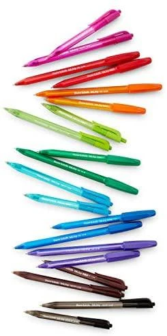Papermate Tušinukų rinkinys Paper Mate InkJoy 100ST 0,7MM Juoda 5 vnt. - 1956729