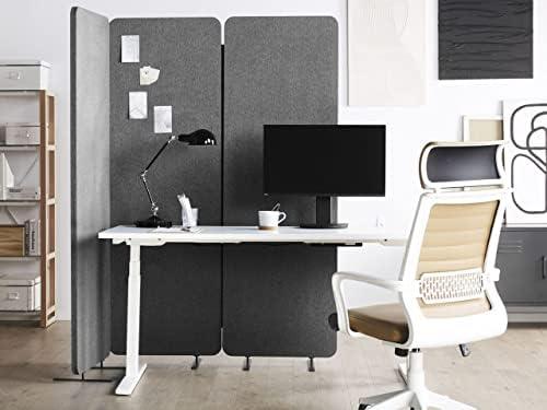Beliani Pertvara STANDI 184 x 184 cm Pilka