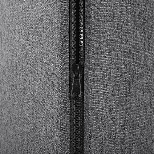 Beliani Pertvara STANDI 184 x 184 cm Pilka
