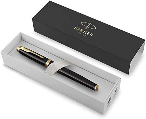 Plunksnakotis Parker IM Juodas Lacquer GT Medium