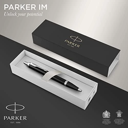 Automatinis tušinukas Parker IM Juodas Lacquer CT