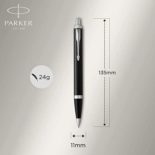 Automatinis tušinukas Parker IM Juodas Lacquer CT