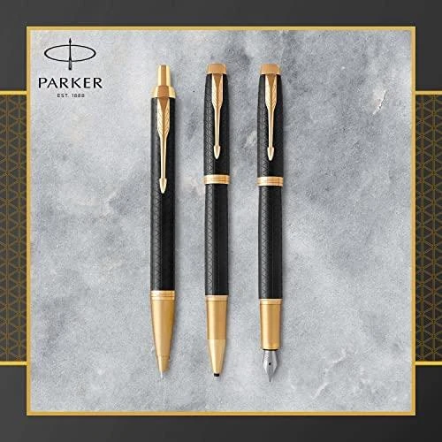 Automatinis tušinukas Parker IM Premium Juodas/Gold GT