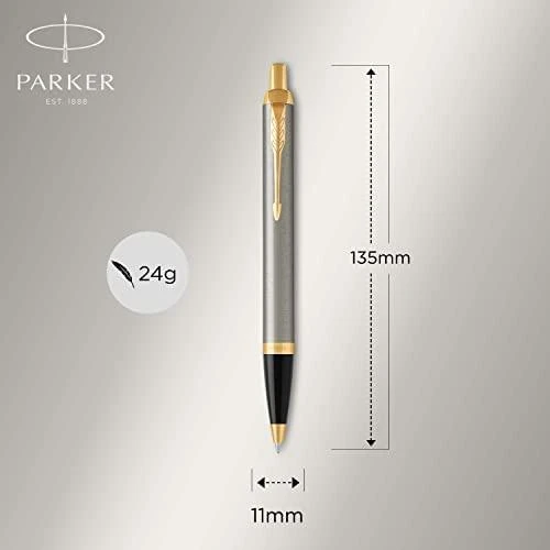 Automatinis tušinukas Parker IM Brushed Metal GT