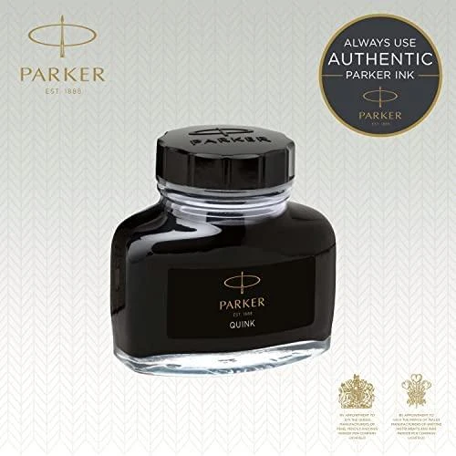 Rašalo buteliukas PARKER Quink papildymui, 57ml, juodas (2017)