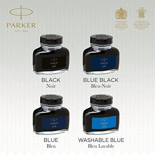 Rašalo buteliukas PARKER Quink papildymui, 57ml, juodas (2017)