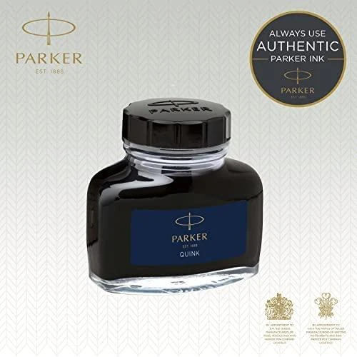 Rašalo buteliukas PARKER Quink papildymui, 57ml, mėlynas