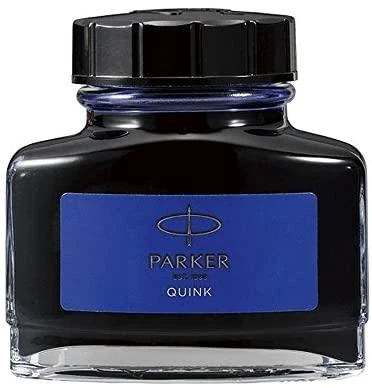 Rašalo buteliukas PARKER Quink papildymui, 57ml, mėlynas