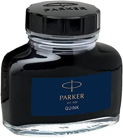 Rašalo buteliukas PARKER Quink papildymui, 57ml, mėlynas