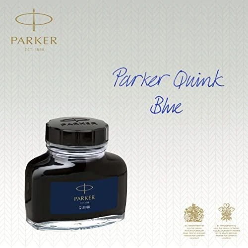 Rašalo buteliukas PARKER Quink papildymui, 57ml, mėlynas