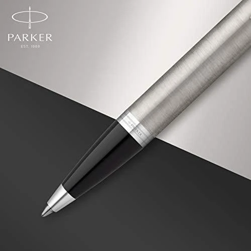 Automatinis tušinukas Parker IM Essential Stainless Steel CT Medium Mėlyna