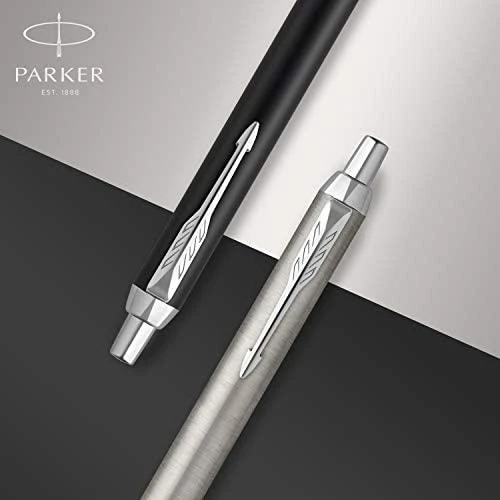 Automatinis tušinukas Parker IM Essential Stainless Steel CT Medium Mėlyna