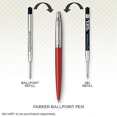 Parker Rinkinys: Plunksnakotis + Tušinukas Jotter Stainless Steel CT - 2093258