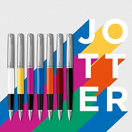 Parker FUNTAIN PEN JOTTER ORIGINALS M Mėlynas + KASETĖS
