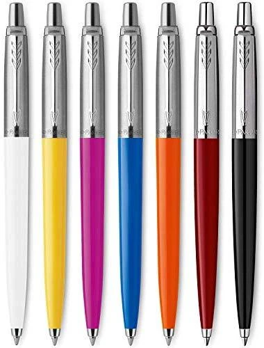 Automatinis tušinukas Parker Jotter Originals Geltona CT Medium Mėlyna