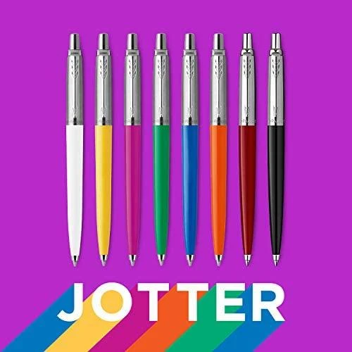 Automatinis tušinukas Parker Jotter Originals Geltona CT Medium Mėlyna