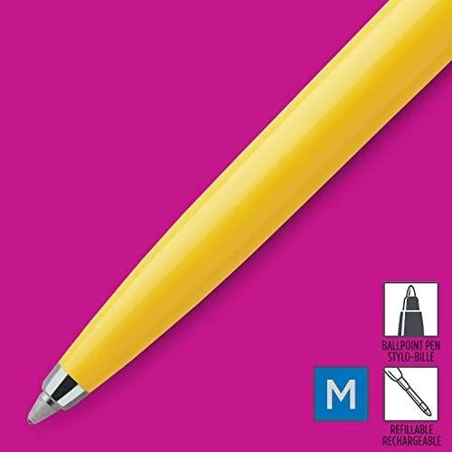 Automatinis tušinukas Parker Jotter Originals Geltona CT Medium Mėlyna