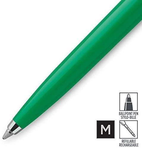 Automatinis tušinukas Parker Jotter Originals Žalias CT Medium Mėlyna, blisteryje