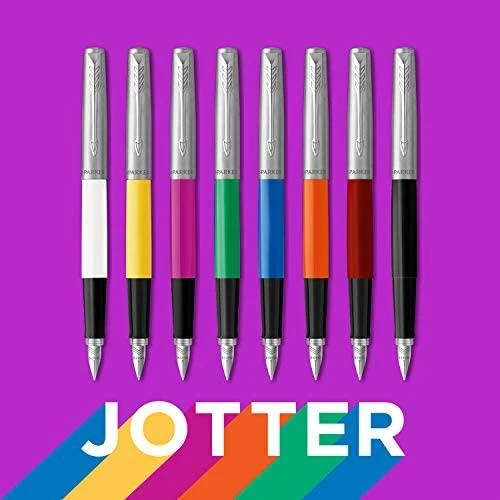 Parker FUNTAIN PEN JOTTER ORIGINALS M Mėlynas + KASETĖS