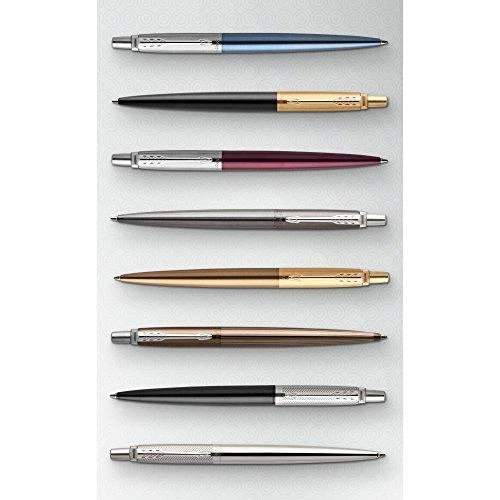 Parker 1953209, Segtukas, Užsegamas ištraukiamas rutulinis rašiklis, Daugkartinis pildymas, Mėlynas, 1 vnt.