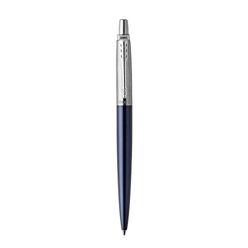 Parker 1953209, Segtukas, Užsegamas ištraukiamas rutulinis rašiklis, Daugkartinis pildymas, Mėlynas, 1 vnt.