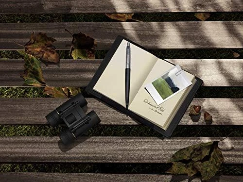 Automatinis tušinukas Parker Jotter XL Matte Juodas CT Medium Mėlyna