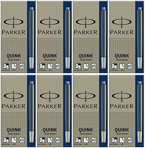 Rašalo kapsulės Parker Standard Tamsiai mėlyna 5 vnt - 1950385