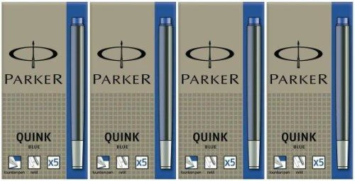 Rašalo kapsulės Parker Standard Tamsiai mėlyna 5 vnt - 1950385