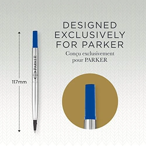 Parker Rollerballmine M Blau 2er Blister (1950327)