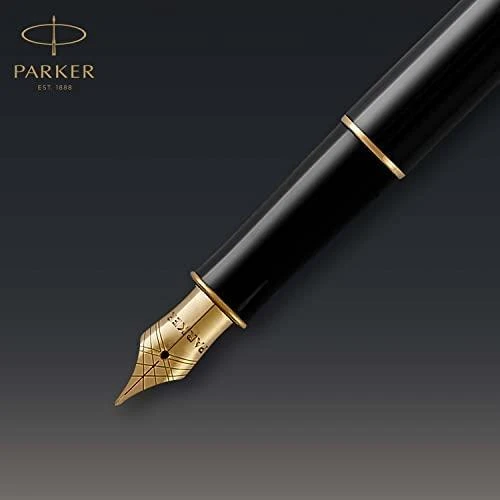 Parker DuoSet Sonnet Juodas Lacquer Pen