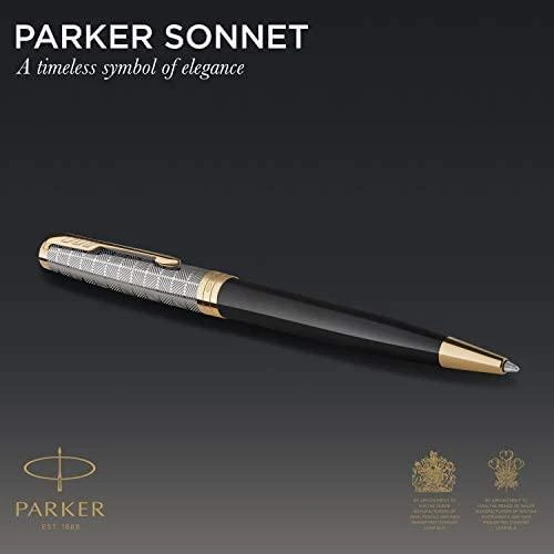 Tušinukas Parker Sonnet Premium Metal & Juodas GT - 2119787