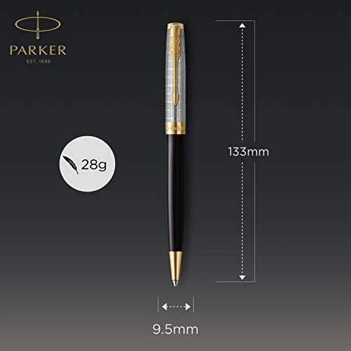 Tušinukas Parker Sonnet Premium Metal & Juodas GT - 2119787