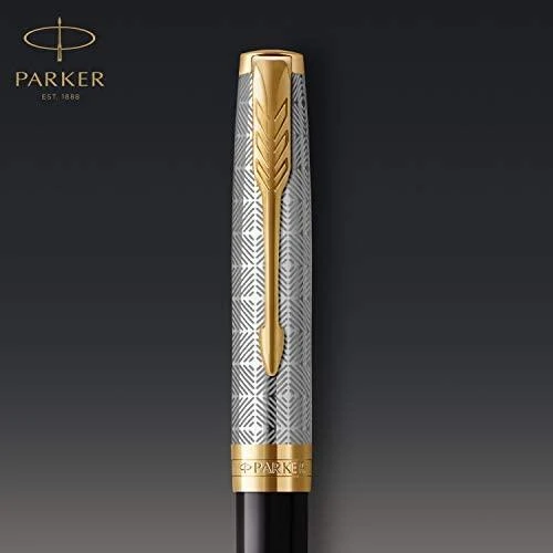 Tušinukas Parker Sonnet Premium Metal & Juodas GT - 2119787