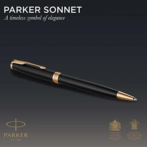 Tušinukas PARKER Sonnet Juodas Lacquer GT