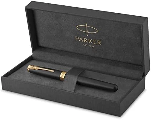 Plunksnakotis Parker Sonnetas Matte Juodas GT Medium