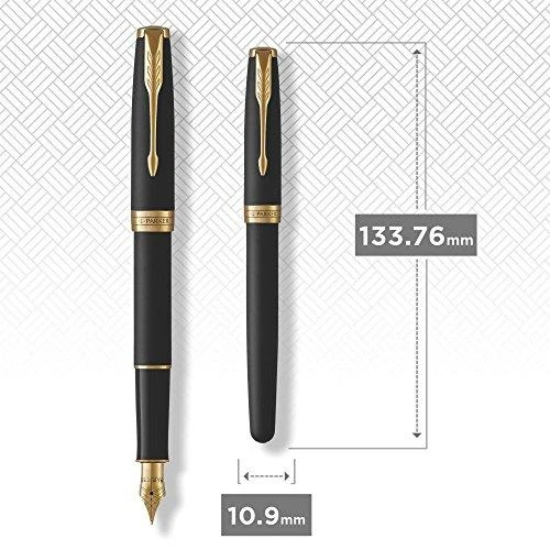 Plunksnakotis Parker Sonnetas Matte Juodas GT Medium