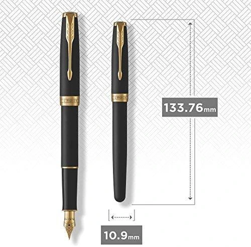 Plunksnakotis Parker Sonnetas Matte Juodas GT Medium