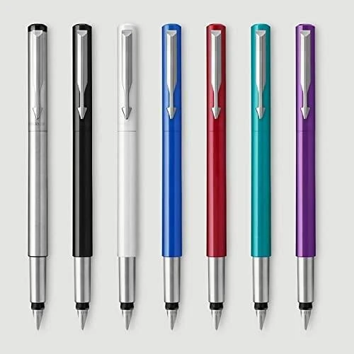 Parker Vector nerūdijančio plieno plunksnakotis, vidutinis